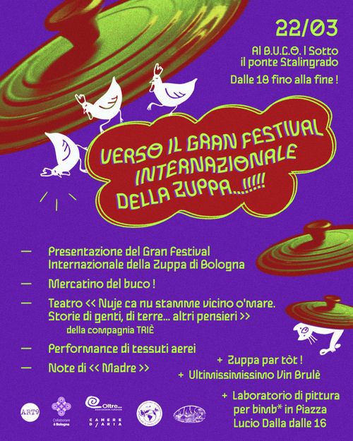 VERSO IL GRAN FESTIVAL INTERNAZIONALE DELLA ZUPPA !!!!! Vol. V