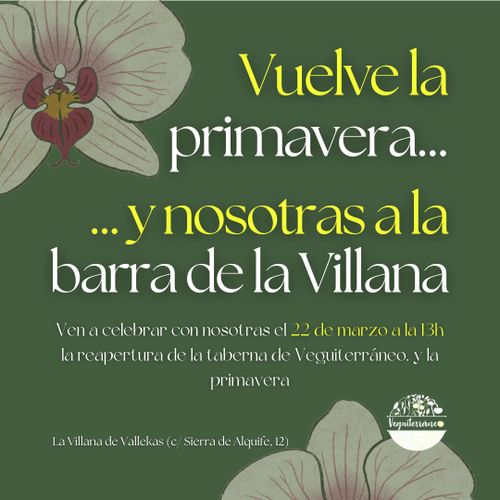 Reabrimos la taberna de la Villana de Vallekas